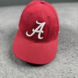 Alabama Crimson Tide Hat Cap YOUTH Embroidered Logo Red Kids